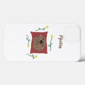 Coques Case-Mate iPhone Chien à chien dormant (Verso (horizontal))