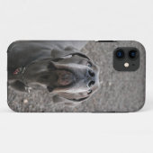 Coques Case-Mate iPhone Chien à l'oreille (Dos (Horizontal))