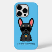 Coques Case-Mate iPhone Chien à tête noire (Verso)