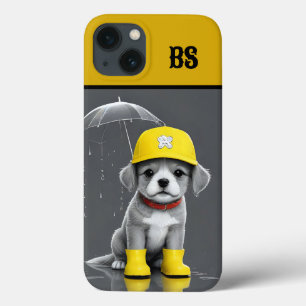 Case-Mate iPhone Case Chien amusant en Bottes de pluie - chien Humour