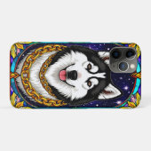Coques Case-Mate iPhone Chien aux couleurs vives et détails (Dos (Horizontal))