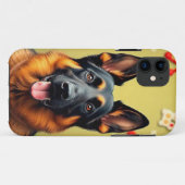 Coques Case-Mate iPhone Chien berger allemand (Dos (Horizontal))