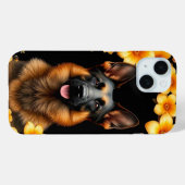 Coques Case-Mate iPhone Chien berger allemand (Verso (horizontal))