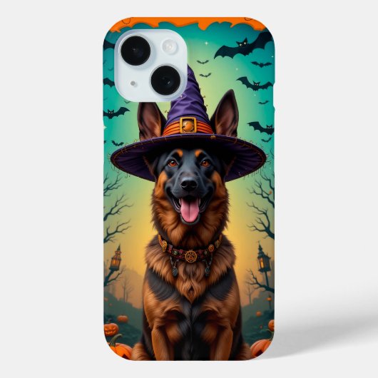 Coques Case-Mate iPhone Chien berger allemand joyeux (Verso)