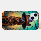 Coques Case-Mate iPhone Chien berger allemand joyeux (Verso (horizontal))