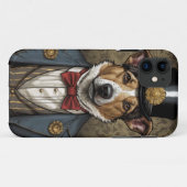 Coques Case-Mate iPhone Chien berger australien costume nœud papillon (Dos (Horizontal))