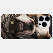Coques Case-Mate iPhone Chien - Boîtier Iphone - Bulldog (Verso (horizontal))