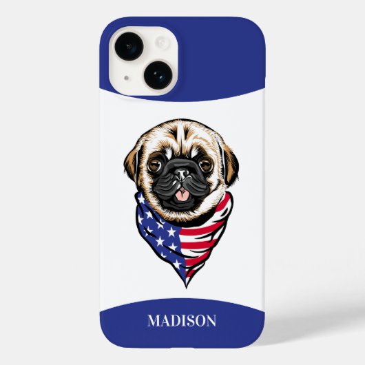 Coques Case-Mate iPhone Chien carlin (Verso)