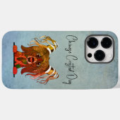 Coques Case-Mate iPhone Chien chinois arrêté visage laid (Verso (horizontal))