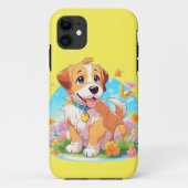 Coques Case-Mate iPhone Chien chiot mignon (Dos)