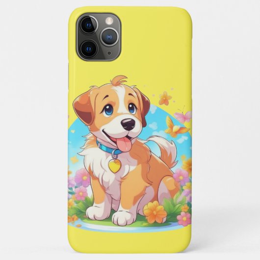 Coques Case-Mate iPhone Chien chiot mignon (Dos)