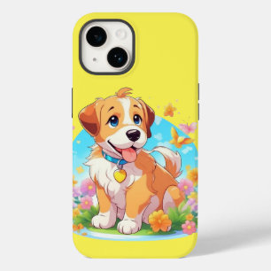 Coque Pour iPhone 14 Chien chiot mignon