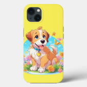 Coques Case-Mate iPhone Chien chiot mignon (Verso)