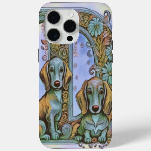 Coques Case-Mate iPhone Chien D Alphabet (Verso)