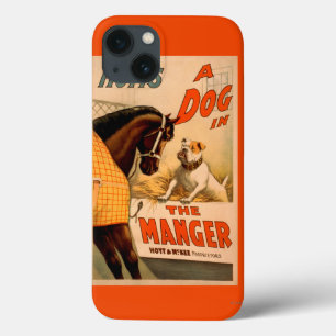 Coques Pour iPhone Chien d'A de Hoyt dans l'affiche de théâtre de