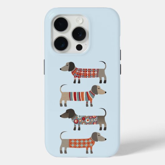 Coques Case-Mate iPhone Chien Dachshund (Verso)