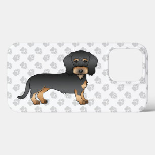 Case-Mate iPhone Case Chien Dachshund, Fils Noir Et Tan, Avec Pâtes