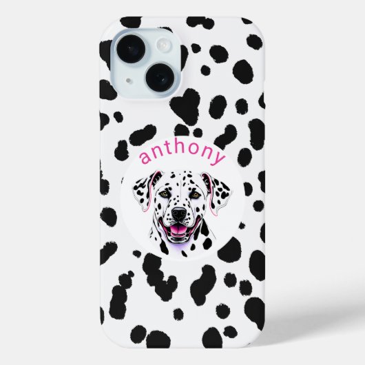 Coques Case-Mate iPhone Chien dalmate (Verso)