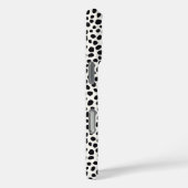 Coques Case-Mate iPhone Chien dalmate Abstrait Motif Monogramme (Verso / Droite)