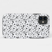 Coques Case-Mate iPhone Chien Dalmatien Paw Avec Pots (Dos (Horizontal))