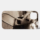 Coques Case-Mate iPhone Chien dans une boîte aux lettres (Verso (horizontal))