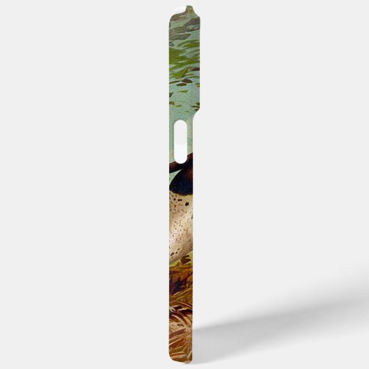 Coques Case-Mate iPhone Chien de chasse avec oiseau dans la bouche (Verso / Droite)