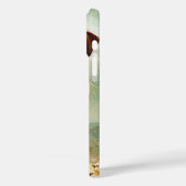 Coques Case-Mate iPhone Chien de chasse avec oiseau dans la bouche (Verso / Gauche)