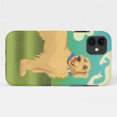 Coques Case-Mate iPhone Chien de compagnie dans le parc (Dos (Horizontal))