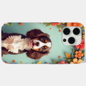 Coques Case-Mate iPhone 🐕 Chien de dessin animé mignon avec une expressio (Verso (horizontal))