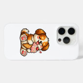 Coques Case-Mate iPhone Chien de glace cool (Verso (horizontal))