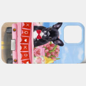 Coques Case-Mate iPhone Chien de la Saint-Valentin (Verso (horizontal))