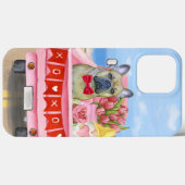 Coques Case-Mate iPhone Chien de la Saint-Valentin (Verso (horizontal))