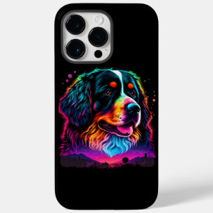 Coque Pour Pour iPhone 14 Pro Max Chien de Montagne bernois lumineux et magnifique