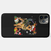 Coques Case-Mate iPhone Chien de Noël berger (Dos (Horizontal))