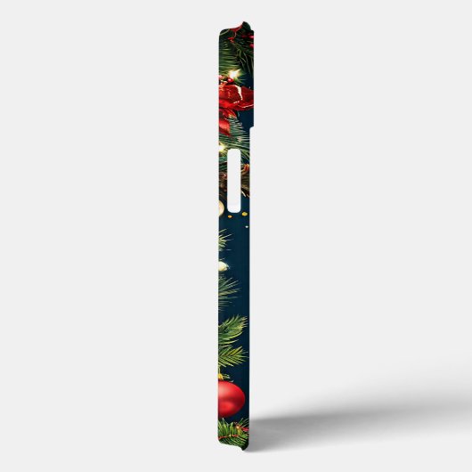 Coques Case-Mate iPhone Chien de noël de berger allemand (Verso / Droite)