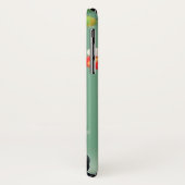 Coques Case-Mate iPhone Chien de Noël mignon (Dos/Gauche)