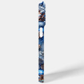 Coques Case-Mate iPhone Chien de Noël mignon (Verso / Droite)