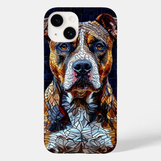 Coques Case-Mate iPhone Chien de Pitbull (Verso)