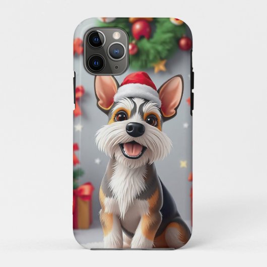 Coques Case-Mate iPhone Chien de style cartoon adorable (Dos)