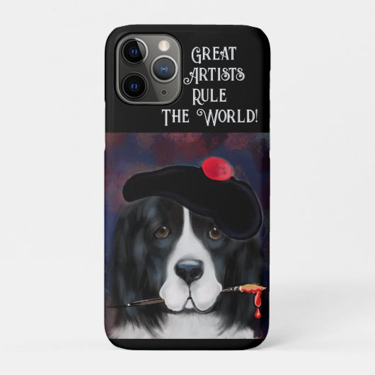 Coques Case-Mate iPhone Chien de Terre-Neuve (Dos)