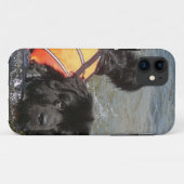 Coques Case-Mate iPhone Chien de Terre-Neuve (Dos (Horizontal))