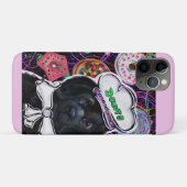 Coques Case-Mate iPhone Chien de Terre-Neuve (Dos (Horizontal))