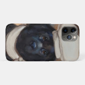 Coques Case-Mate iPhone Chien de Terre-Neuve (Dos (Horizontal))
