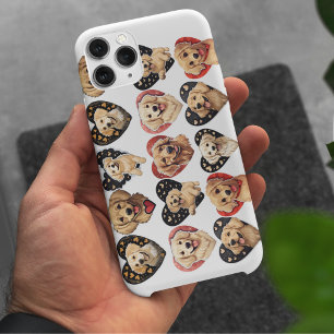 Case-Mate iPhone Case Chien de Valentine Golden Retriever