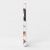 Coques Case-Mate iPhone Chien de Valentine Golden Retriever (Dos/Gauche)