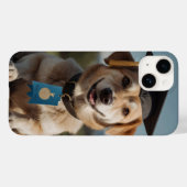 Coques Case-Mate iPhone Chien d'études (Verso (horizontal))