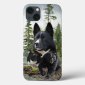 Coques Case-Mate iPhone Chien d'ours karélien (Verso)