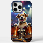 Coques Case-Mate iPhone Chien Drummer (Verso)