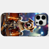 Coques Case-Mate iPhone Chien Drummer (Verso (horizontal))