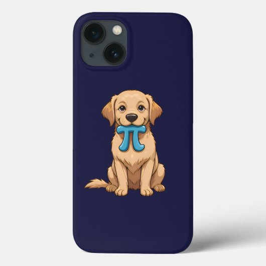 Coques Case-Mate iPhone Chien du jour de Pi avec symbole Pi | Joyeuse Jour (Verso)